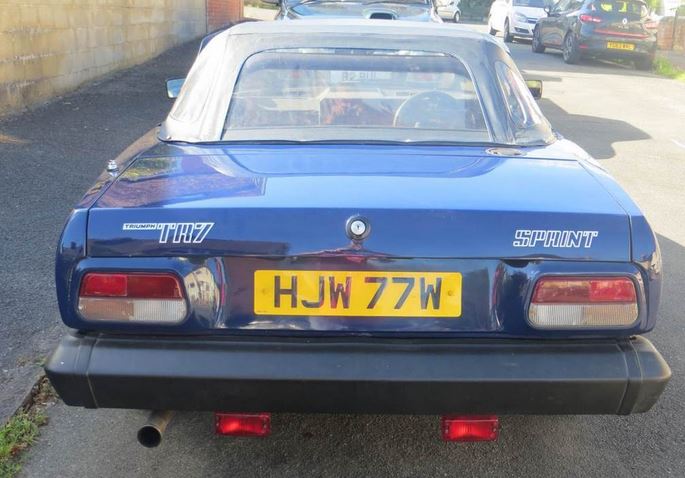 TR7 Rear Fog lights.JPG